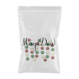 Maxbell cotton thread strand of wool felt pom pom balls christmas decorations craft