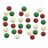 Maxbell cotton thread strand of wool felt pom pom balls christmas decorations craft