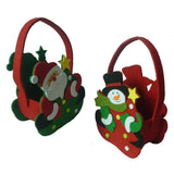 Cloth Christmas Candy Bag Gift Bag for Wedding Holiday New Year Green