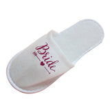 Disposable Wedding Bride Slippers Hotel Bachelorette Guest Supplies Rose Red