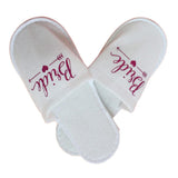 Disposable Wedding Bride Slippers Hotel Bachelorette Guest Supplies Rose Red