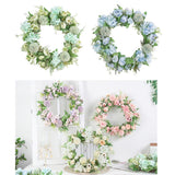Artificial Peony Garland Hanging Wreath Flower Door Wall Decor 5 Pieces