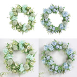 Artificial Peony Garland Hanging Wreath Flower Door Wall Decor 5 Pieces