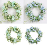 Artificial Peony Garland Hanging Wreath Flower Door Wall Decor 5 Pieces