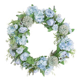 Artificial Peony Garland Hanging Wreath Flower Door Wall Decor 5 Pieces