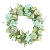 Artificial Peony Garland Hanging Wreath Flower Door Wall Decor 5 Pieces
