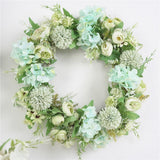 Artificial Peony Garland Hanging Wreath Flower Door Wall Decor 5 Pieces
