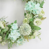 Artificial Peony Garland Hanging Wreath Flower Door Wall Decor 5 Pieces