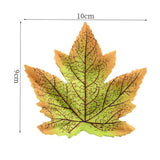 11 Colors Artificial Maple Leaves Fake Fall Leaf Events Party Shower Decor F