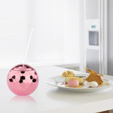 Maxbell 8pc 20 Ounce Disco Ball Cup Cocktail Cup Tea Bottle for Bar Wine Glass
