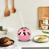 Maxbell 8pc 20 Ounce Disco Ball Cup Cocktail Cup Tea Bottle for Bar Wine Glass