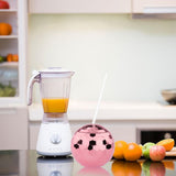 Maxbell 8pc 20 Ounce Disco Ball Cup Cocktail Cup Tea Bottle for Bar Wine Glass