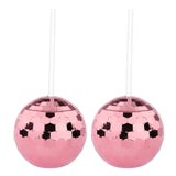 Maxbell 8 Pieces Disco Ball Cup Cocktail Cup Tea Bottle for Bar Wine Glass