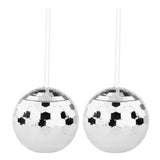 Maxbell 8pc 20 Ounce Disco Ball Cup Cocktail Cup Tea Bottle for Bar Wine Glass