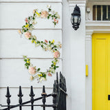 Maxbell 3x Artificial Flower Silk Rose Leaf Garland Wedding Rose Vine Hotel
