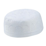 Maxbell 4Pcs Prayer Hat Arabian Omani Turkish Headwear Embroidery for 58cm