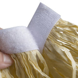 Maxbell 4x5 Pieces Hawaii Grass Skirt Hawaii Skirt Fancy Dress Costume for Party Raffia paper