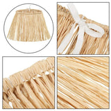Maxbell 3x5 Pieces Hawaii Grass Skirt Hawaii Skirt Fancy Dress Costume for Party Raffia