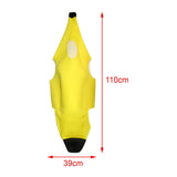 Maxbell 4xBanana Costume Cute Fancy Dress Fruit Costumes Banana Suit Portable Cosplay