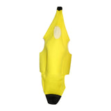 Maxbell 3xBanana Costume Cute Fancy Dress Fruit Costumes Banana Suit Portable Cosplay
