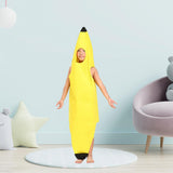 Maxbell 4xBanana Costume Cute Fancy Dress Fruit Costumes Banana Suit Portable Cosplay