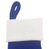 Maxbell 4xChristmas Stocking Candy Gift Bag for Kids Bedroom Fireplace Winter Festival Blue