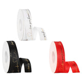 Maxbell 4xValentine's Day Ribbon Romantic DIY Crafts for Greeting Cards Holiday Wreath White