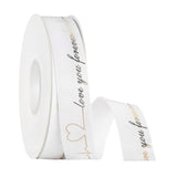 Maxbell 3xValentine's Day Ribbon Romantic DIY Crafts for Greeting Cards Holiday Wreath White