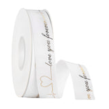 Maxbell 3xValentine's Day Ribbon Romantic DIY Crafts for Greeting Cards Holiday Wreath White