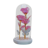 Maxbell Maxbell Preserved Flower Valentines Day Gifts for Birthday Engagement Special Moment Rose Red