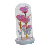 Maxbell Maxbell Preserved Flower Valentines Day Gifts for Birthday Engagement Special Moment Rose Red
