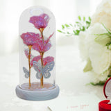 Maxbell Maxbell Preserved Flower Valentines Day Gifts for Birthday Engagement Special Moment Rose Red