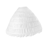 Maxbell 2xCage Hoop Skirt Petticoat Crinoline Underskirt Pannier for Bridal Girls Gown