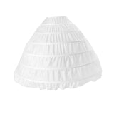 Maxbell 2xCage Hoop Skirt Petticoat Crinoline Underskirt Pannier for Bridal Girls Gown
