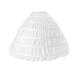 Maxbell 2xCage Hoop Skirt Petticoat Crinoline Underskirt Pannier for Bridal Girls Gown