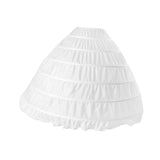 Maxbell 2xCage Hoop Skirt Petticoat Crinoline Underskirt Pannier for Bridal Girls Gown