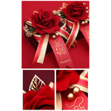 2x Wedding Boutonniere Rose Boutonniere for Events Anniversary Engagement