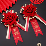 2x Wedding Boutonniere Rose Boutonniere for Events Anniversary Engagement