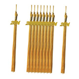 Maxbell 3x10x Graduation Cap Hat Tassel Academic Charm Supplies Ceremonies Accessories yellow