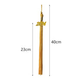 Maxbell 3x10x Graduation Cap Hat Tassel Academic Charm Supplies Ceremonies Accessories yellow