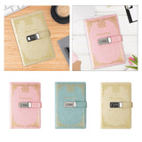 Maxbell Maxbell Diary with Lock Sturdy Lockable Password Lock Diary for Home Office Business Pink