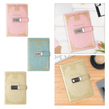 Maxbell Maxbell Diary with Lock Sturdy Lockable Password Lock Diary for Home Office Business Pink