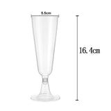 Maxbell Maxbell 20 Pieces 5oz Disposable Cocktail Glasses Beverage Cups for Camping Bbq