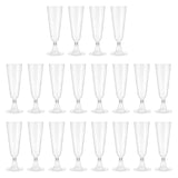 Maxbell Maxbell 20 Pieces 5oz Disposable Cocktail Glasses Beverage Cups for Camping Bbq