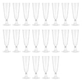 Maxbell Maxbell 20 Pieces 5oz Disposable Cocktail Glasses Beverage Cups for Camping Bbq