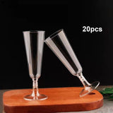 Maxbell Maxbell 20 Pieces 5oz Disposable Cocktail Glasses Beverage Cups for Camping Bbq