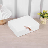 Maxbell Maxbell 10Pcs Bridesmaid Proposal Box Paper Presentation Boxes for Party Baby Shower White