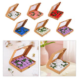 Maxbell Maxbell Artificial Rose Box Vivid Silk Flowers for Wedding Birthday Anniversary white