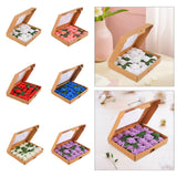 Maxbell Maxbell Artificial Rose Box Vivid Silk Flowers for Wedding Birthday Anniversary white