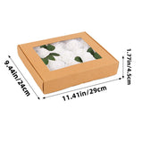 Maxbell Maxbell Artificial Rose Box Vivid Silk Flowers for Wedding Birthday Anniversary white